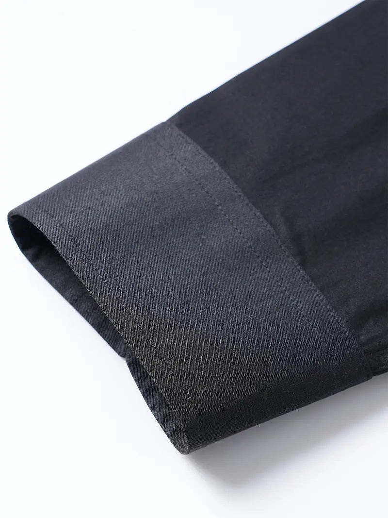 Doyle™ | Plain Monochrome Slim-Fit Shirt