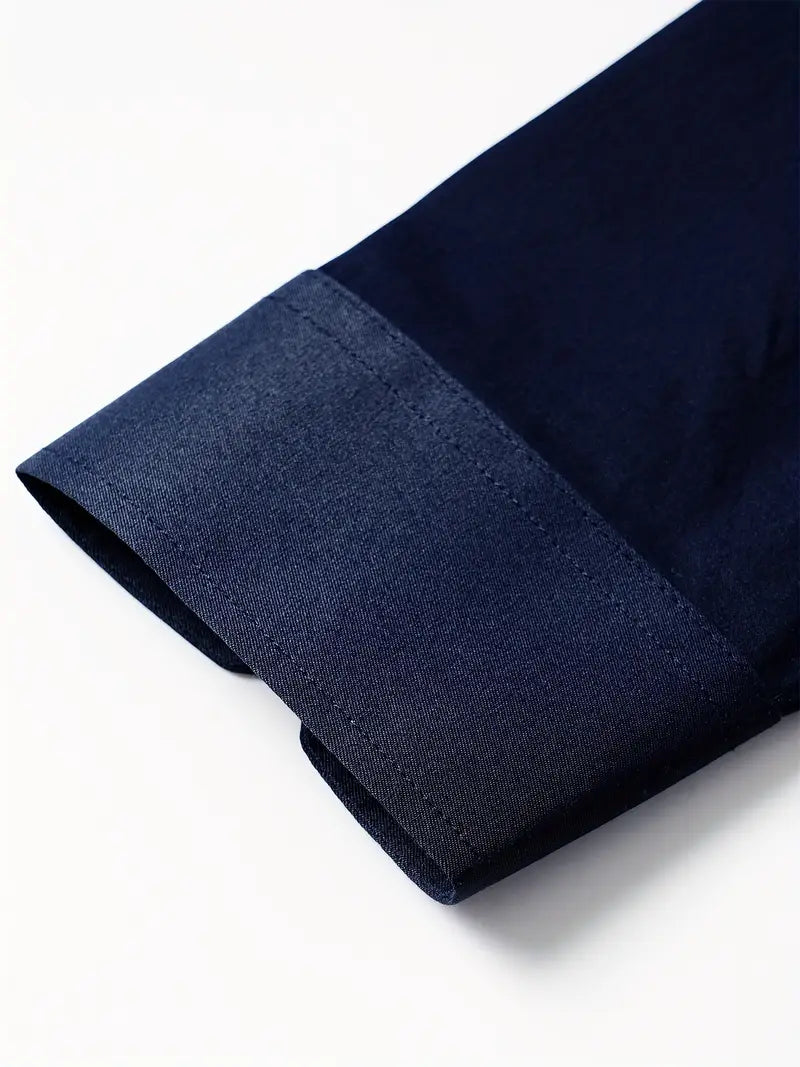 Doyle™ | Plain Monochrome Slim-Fit Shirt