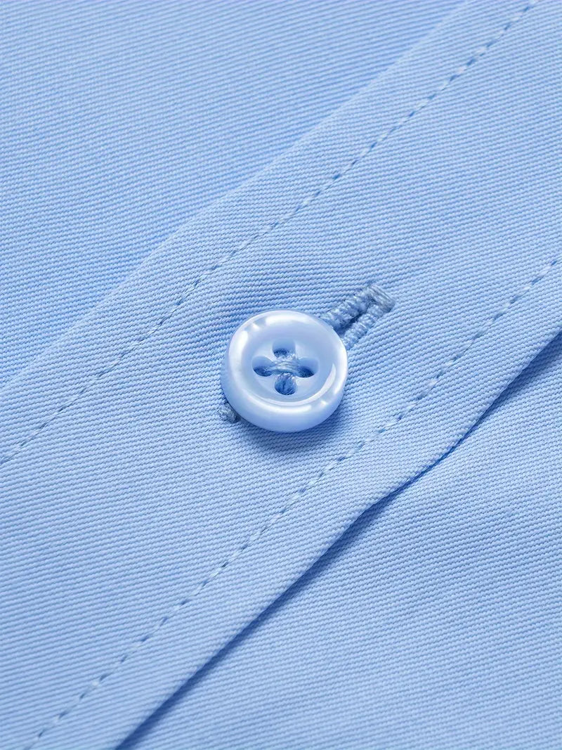 Doyle™ | Plain Monochrome Slim-Fit Shirt