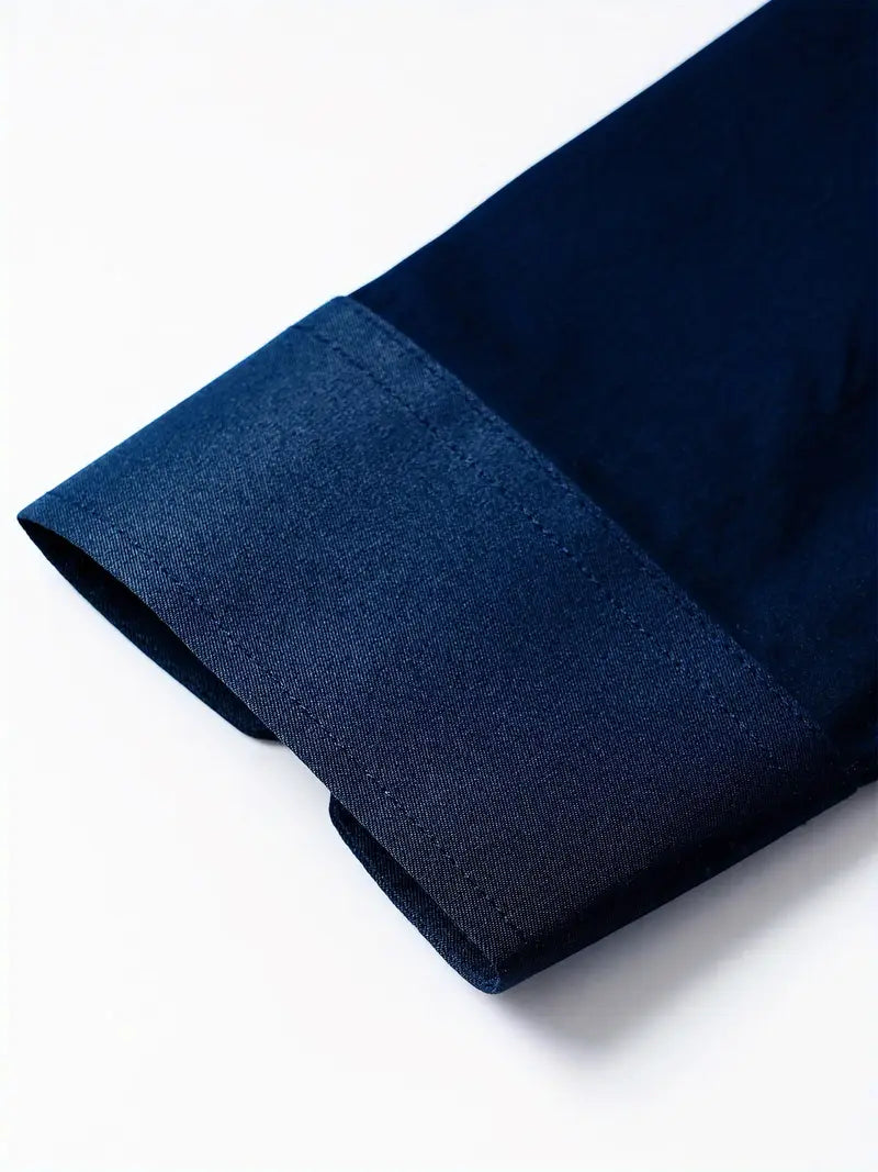 Doyle™ | Plain Monochrome Slim-Fit Shirt