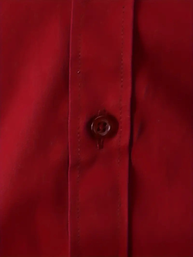 Doyle™ | Plain Monochrome Slim-Fit Shirt