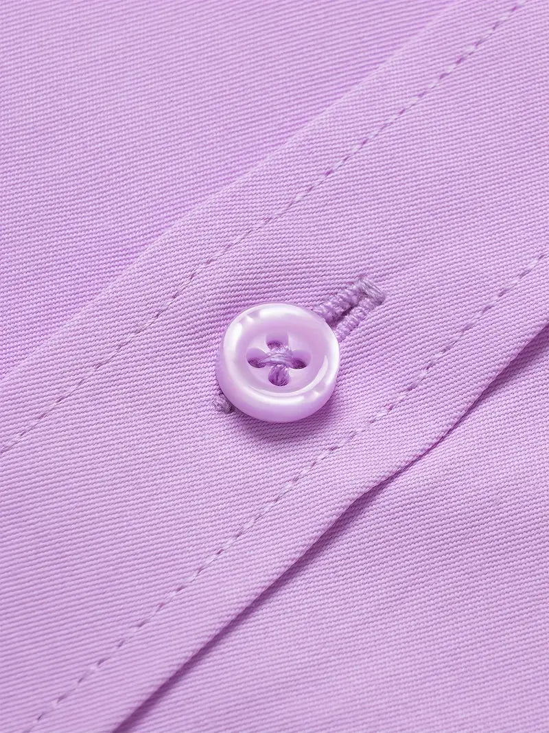 Doyle™ | Plain Monochrome Slim-Fit Shirt