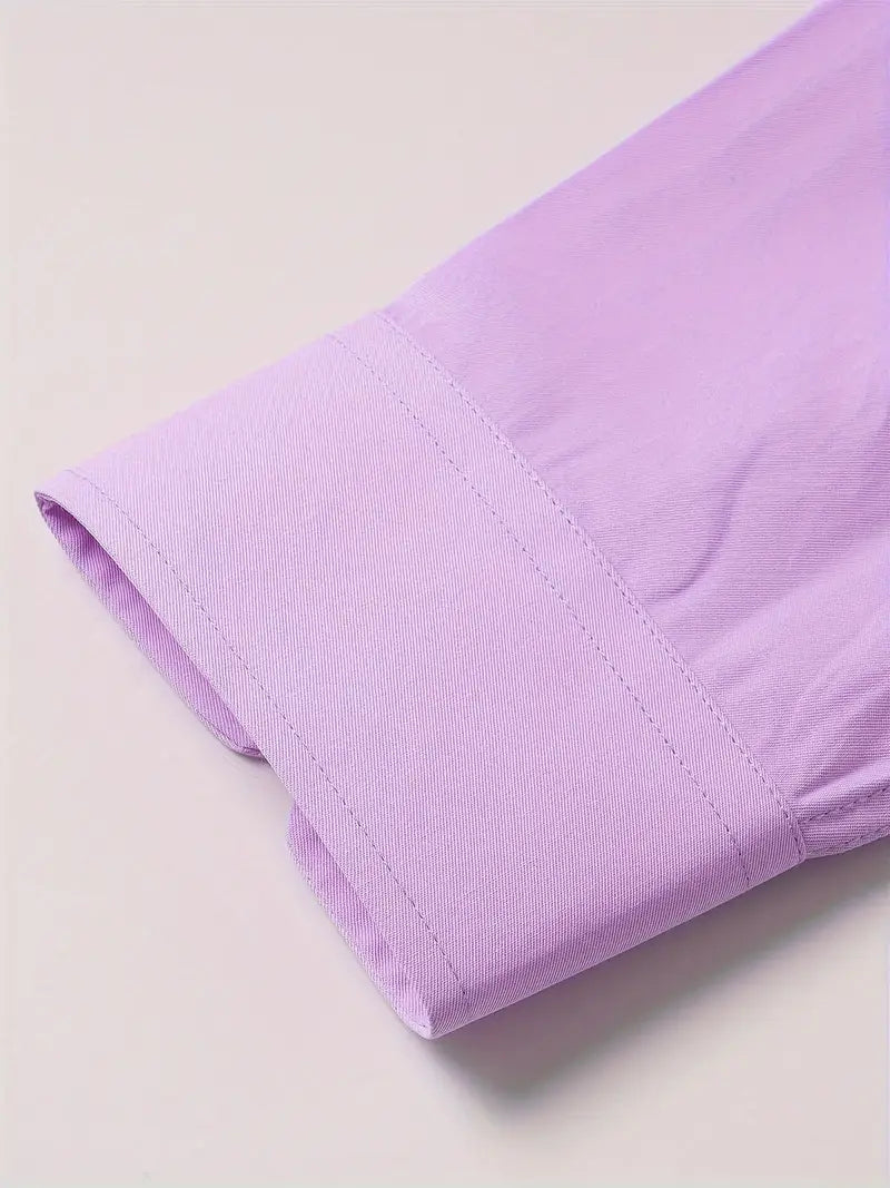 Doyle™ | Plain Monochrome Slim-Fit Shirt
