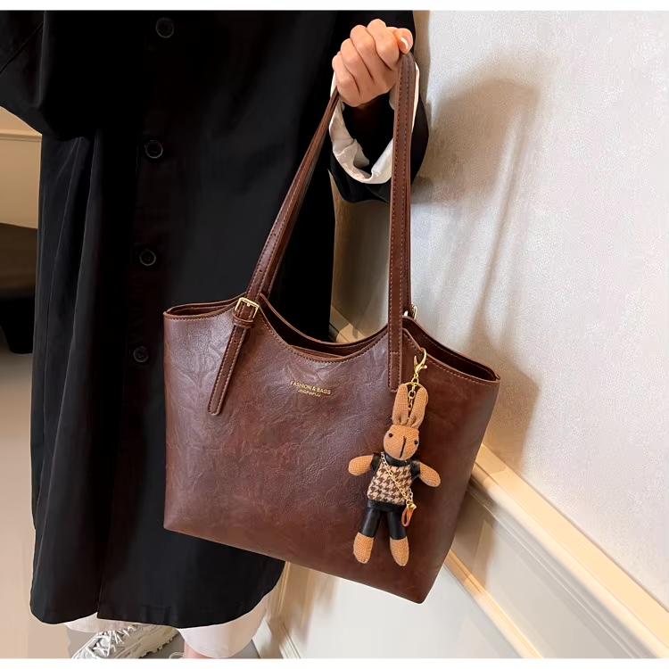 Marone | Rustic Edge Tote Bag