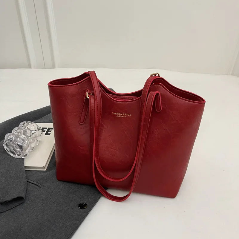 Marone | Rustic Edge Tote Bag