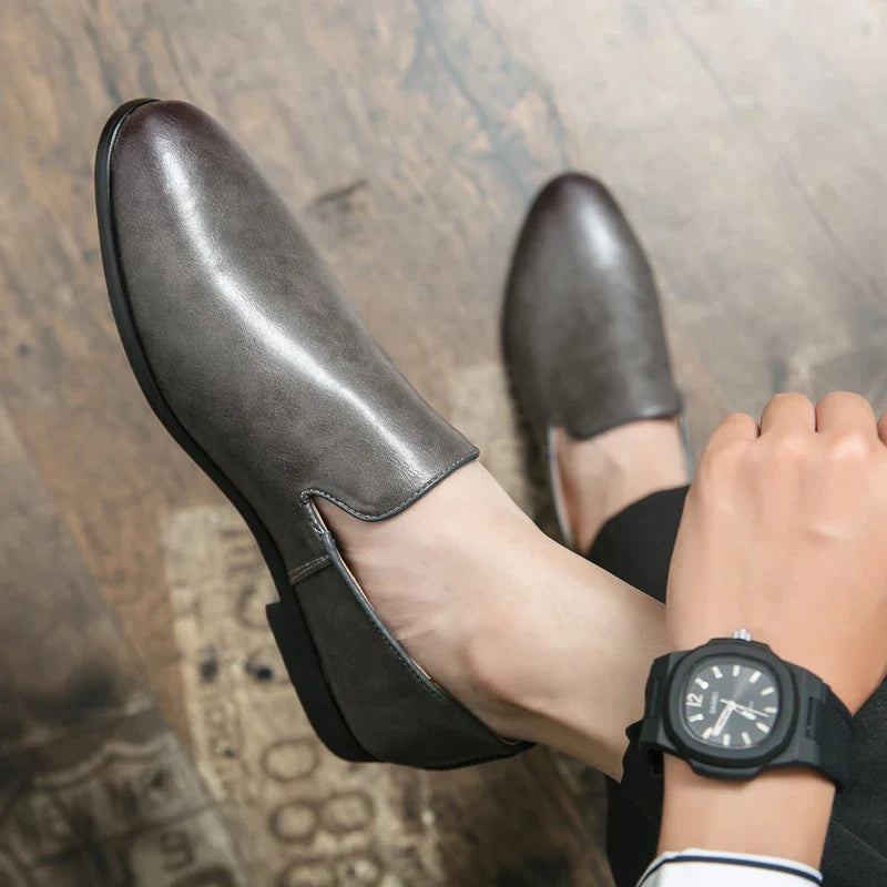 Stratos Genuine Leather Loafers