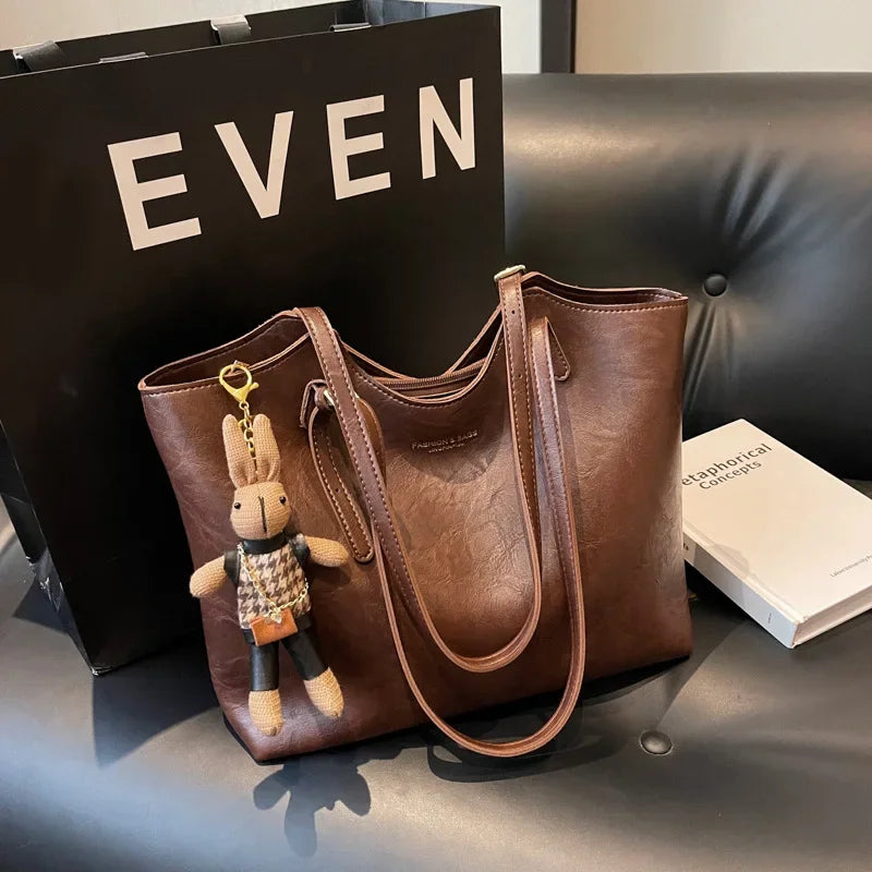 Marone | Rustic Edge Tote Bag