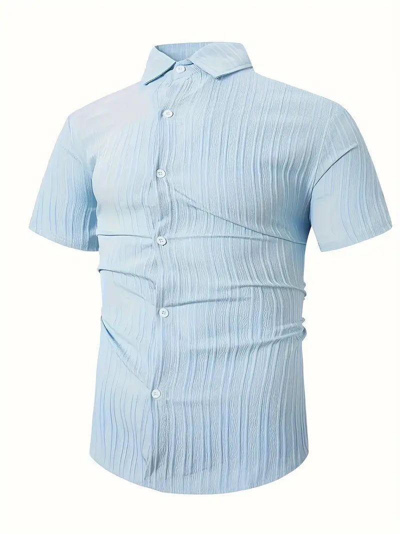 Simpson™ | Casual Linen Shirt with Buttons