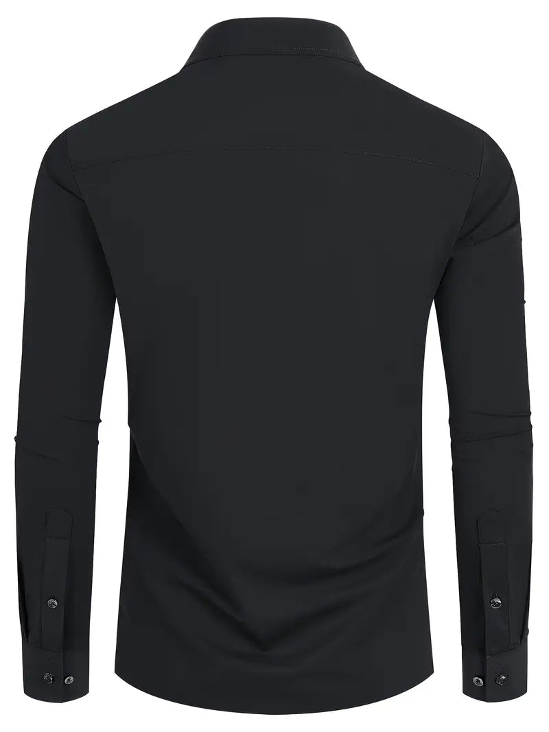 Frost™ | High-Quality Single-Colour Slim-Fit Shirt