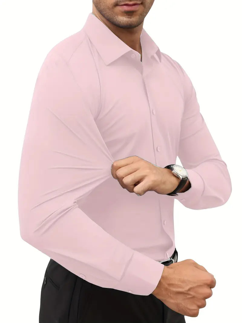 Frost™ | High-Quality Single-Colour Slim-Fit Shirt