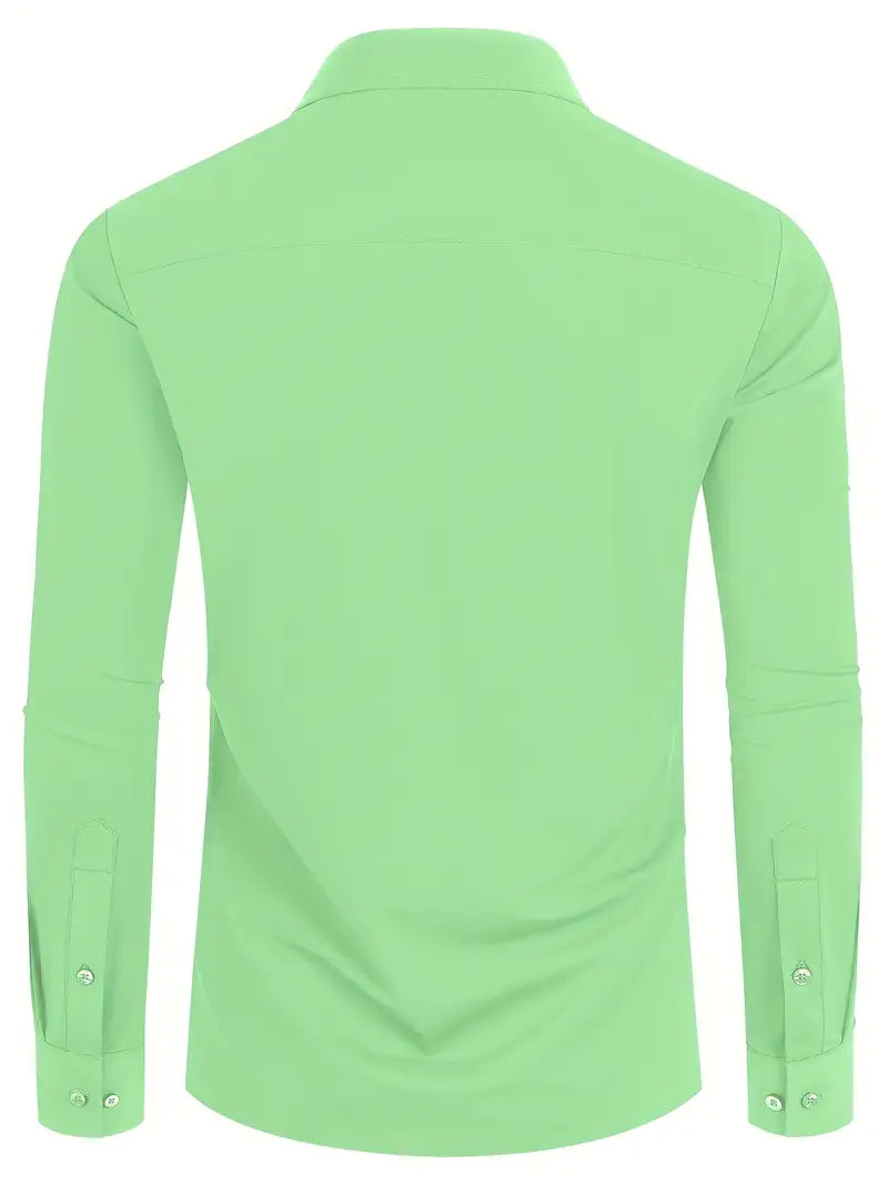 Frost™ | High-Quality Single-Colour Slim-Fit Shirt