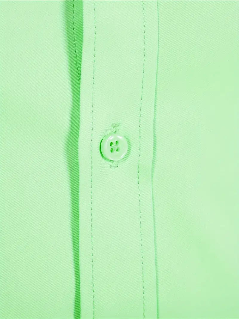 Frost™ | High-Quality Single-Colour Slim-Fit Shirt