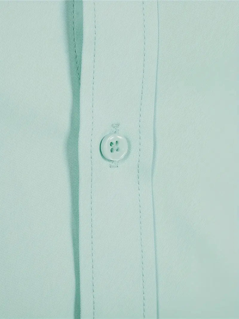 Frost™ | High-Quality Single-Colour Slim-Fit Shirt