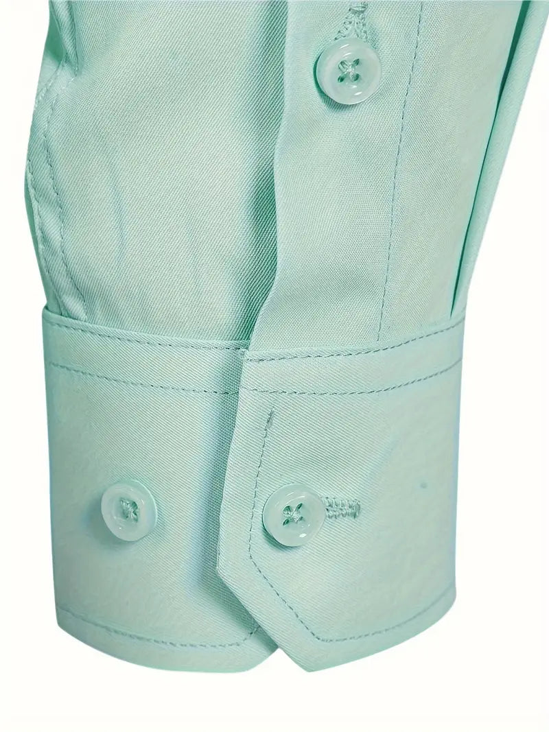 Frost™ | High-Quality Single-Colour Slim-Fit Shirt