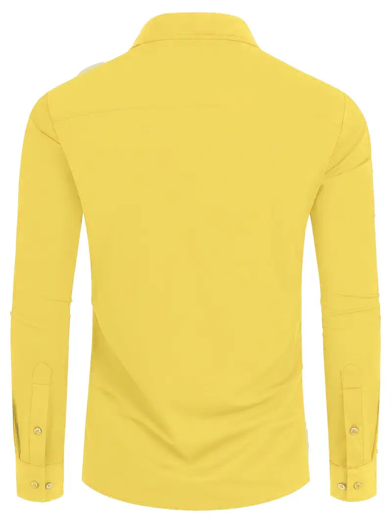 Frost™ | High-Quality Single-Colour Slim-Fit Shirt