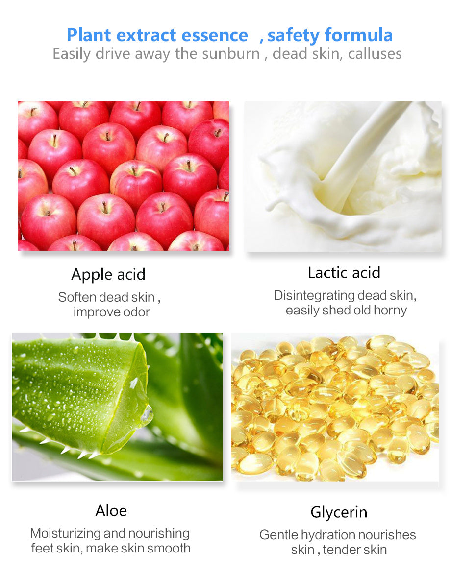 Foot peel mask