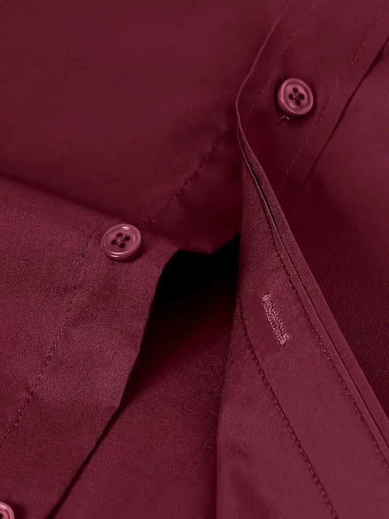 Frost™ | High-Quality Single-Colour Slim-Fit Shirt