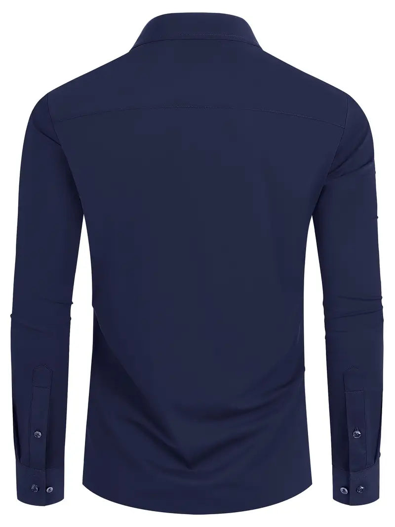 Frost™ | High-Quality Single-Colour Slim-Fit Shirt