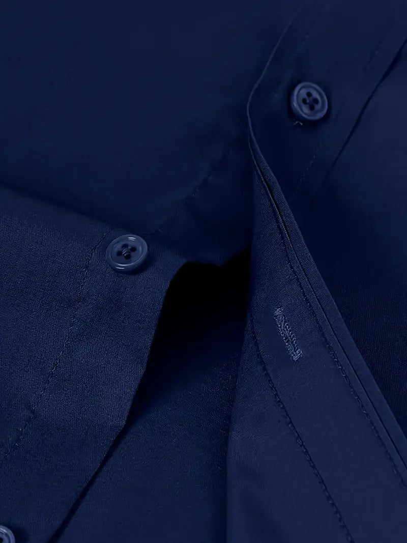 Frost™ | High-Quality Single-Colour Slim-Fit Shirt