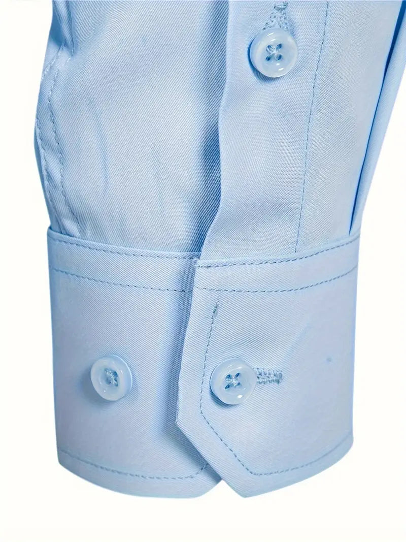 Frost™ | High-Quality Single-Colour Slim-Fit Shirt