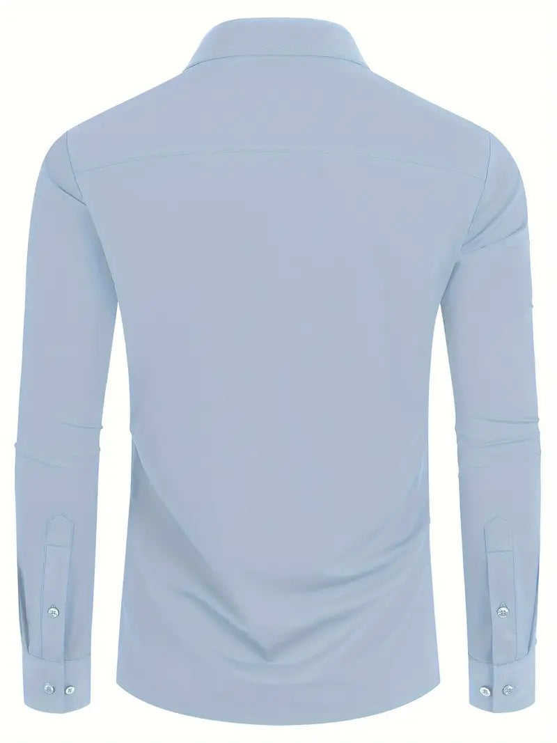 Frost™ | High-Quality Single-Colour Slim-Fit Shirt