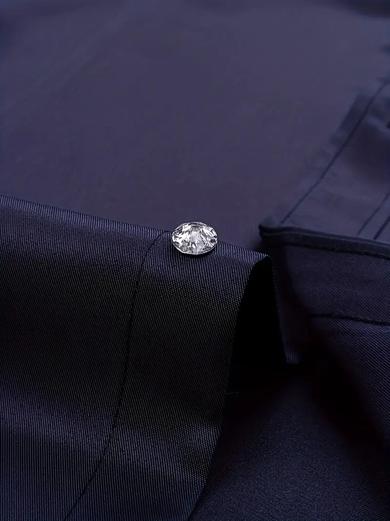 Elliott™ | Elegant Shirt with Double Collar Buttons