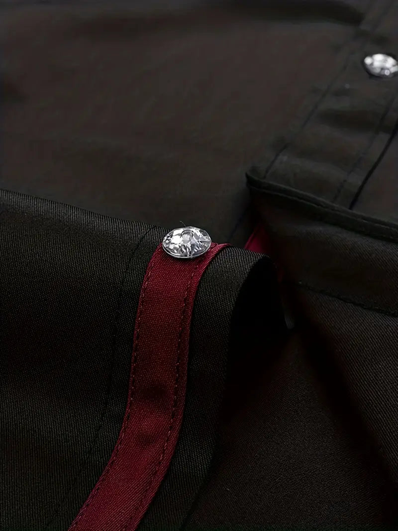 Elliott™ | Elegant Shirt with Double Collar Buttons