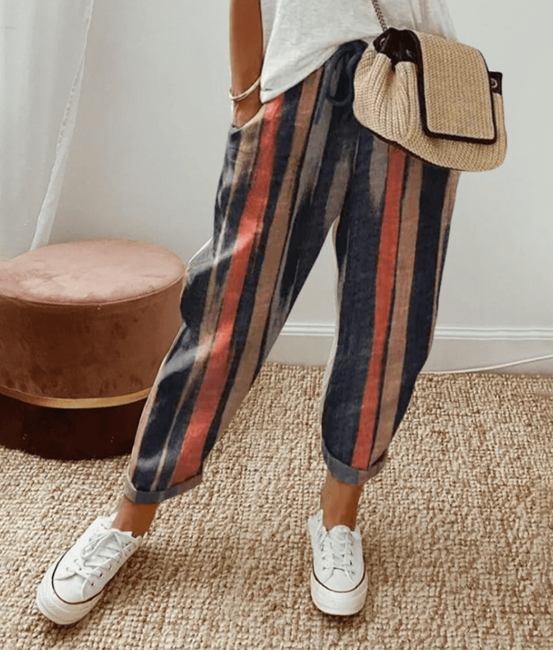 Whitaker™ | Elegant Cotton-Linen Trousers