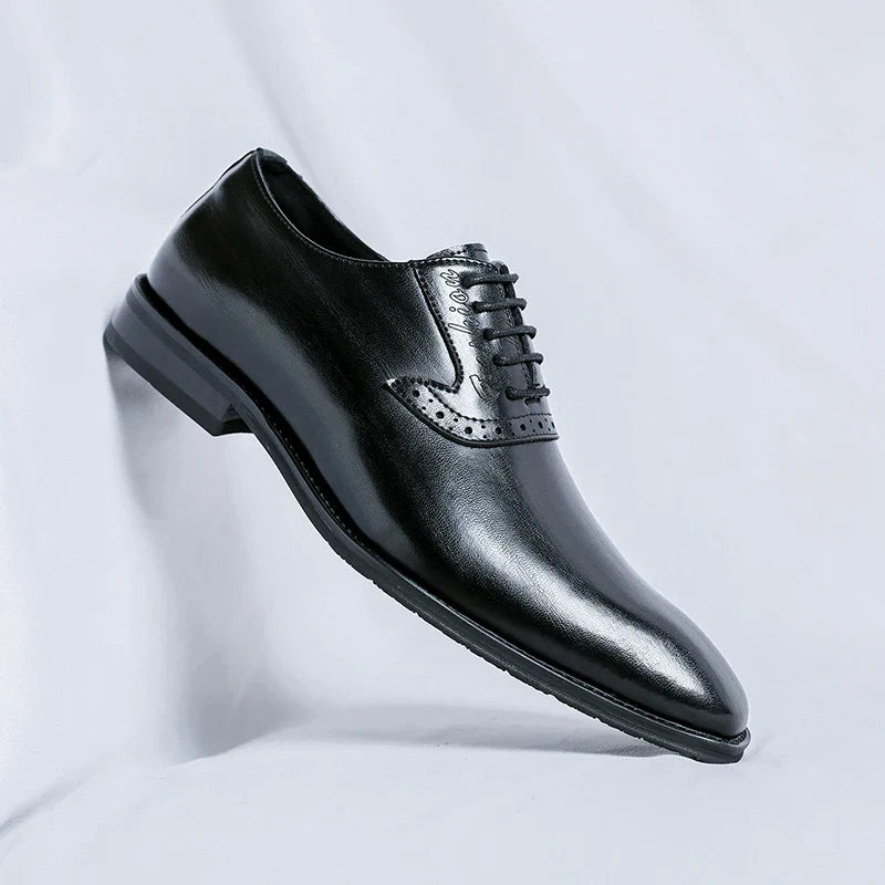Riven Leather Shoes